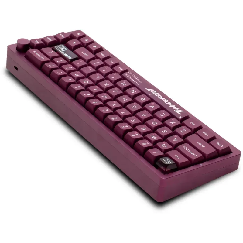 Клавиатура Thunderobot VIC68 Gateron Magnetic Jade Switch USB UA Purple (6932066317201)