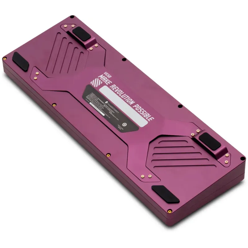 Клавиатура Thunderobot VIC68 Gateron Magnetic Jade Switch USB UA Purple (6932066317201)