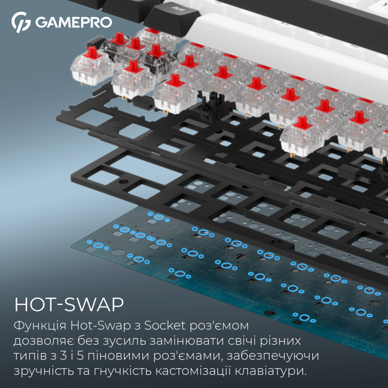 Клавиатура Gamepro MK210B Pro