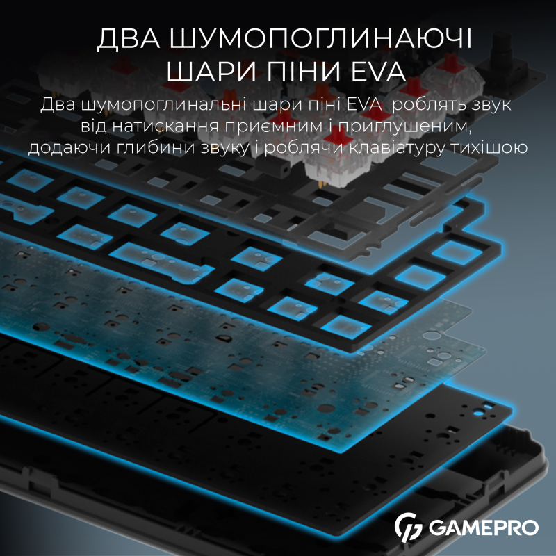 Клавиатура Gamepro MK210B Pro