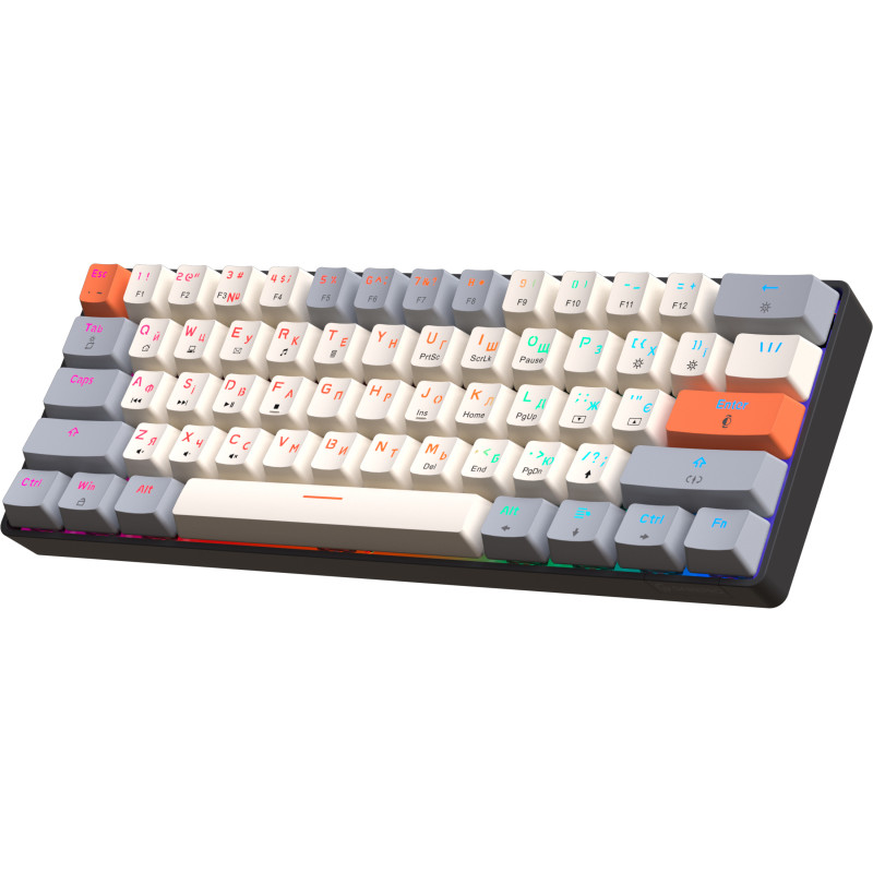 Клавіатура GamePro MK130 V2 Infinity QLAB Sakura Black (MK130-V2-B-QS)
