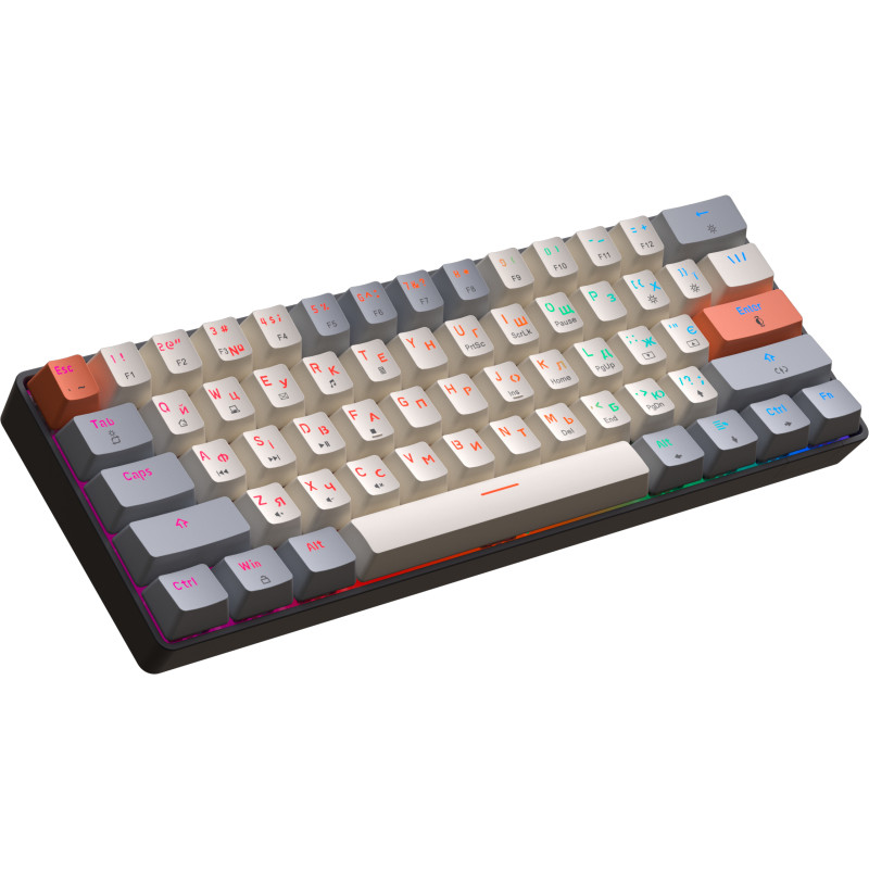 Клавіатура GamePro MK130 V2 Infinity QLAB Sakura Black (MK130-V2-B-QS)