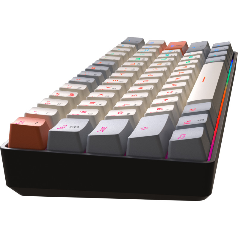 Клавіатура GamePro MK130 V2 Infinity QLAB Sakura Black (MK130-V2-B-QS)
