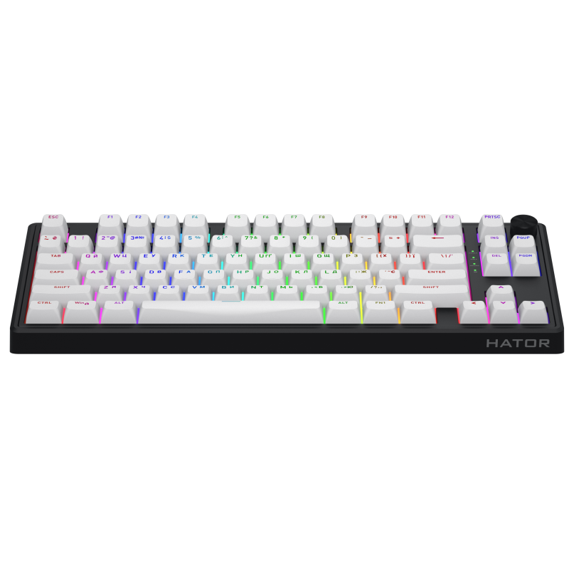 Клавіатура HATOR Skyfall 80 Wireless Black-White (HTK3180UA)
