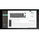 Клавіатура HATOR Skyfall 80 Wireless Black-White (HTK3180UA)