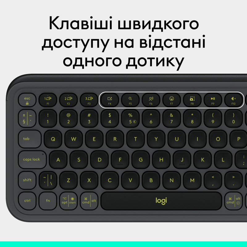 Logitech POP Icon Keys Graphite (920-013157)