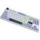 Клавиатура Ajazz AK870 V2 RGB Flying Fish Switch (AK870-V2-FF-BWB) White
