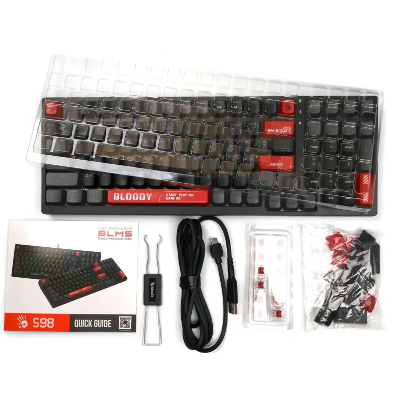 Клавиатура Bloody S98 (Bloody Red)
