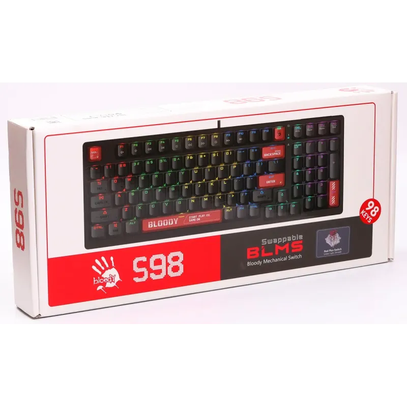 Клавиатура Bloody S98 (Bloody Red)