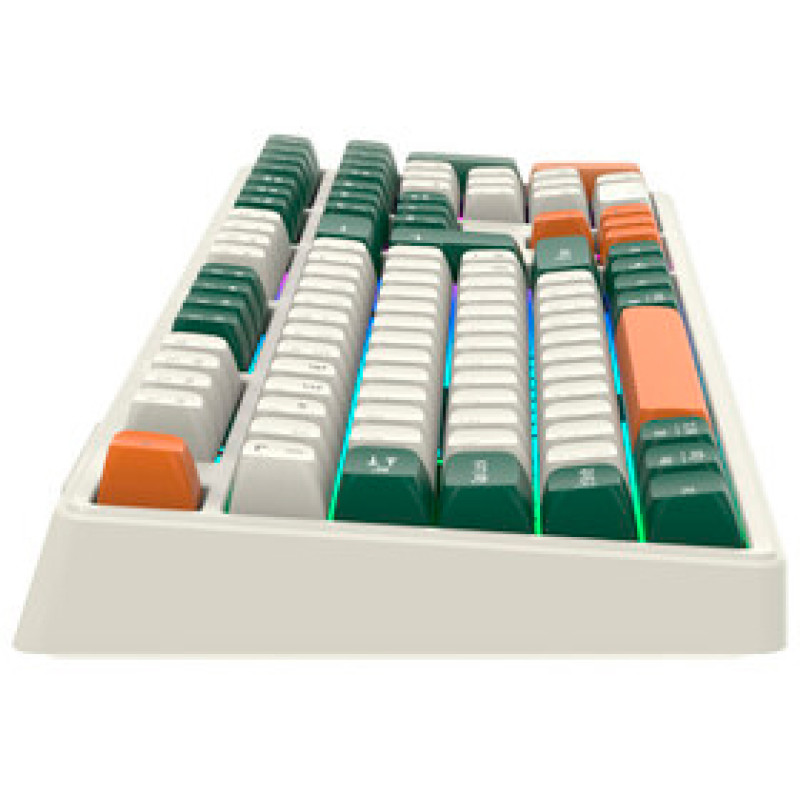 Клавіатура Canyon Shadder GKW-11 Brown Switches WL/BT/USB White (CND-SKBW11)