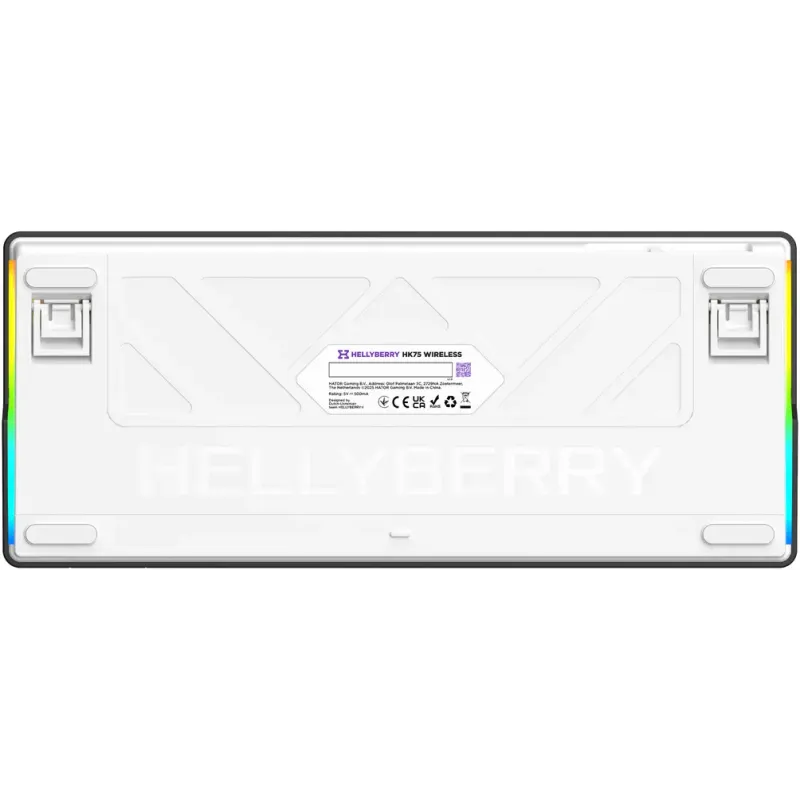 Клавиатура Hator Hellyberry HK75 Wireless White/Violet