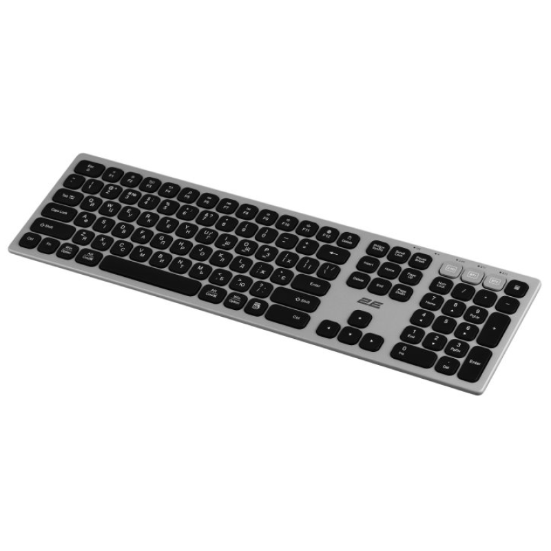 Клавиатура 2E KS270 Gray/Black (2E-KS270WBGR_UA)