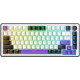 Клавиатура Hator Hellyberry HK75 White/Violet