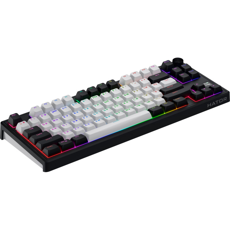 Клавіатура HATOR Skyfall 80 MAG ULTIMA 8K wireless white-black (HTK3880UA)