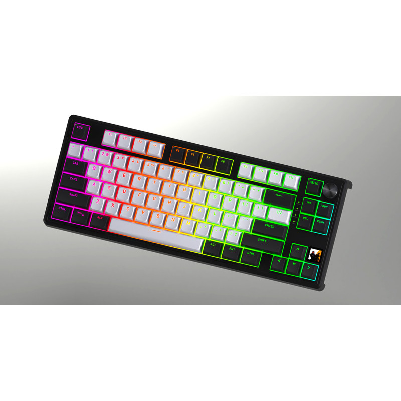 Клавіатура HATOR Skyfall 80 MAG ULTIMA 8K wireless white-black (HTK3880UA)