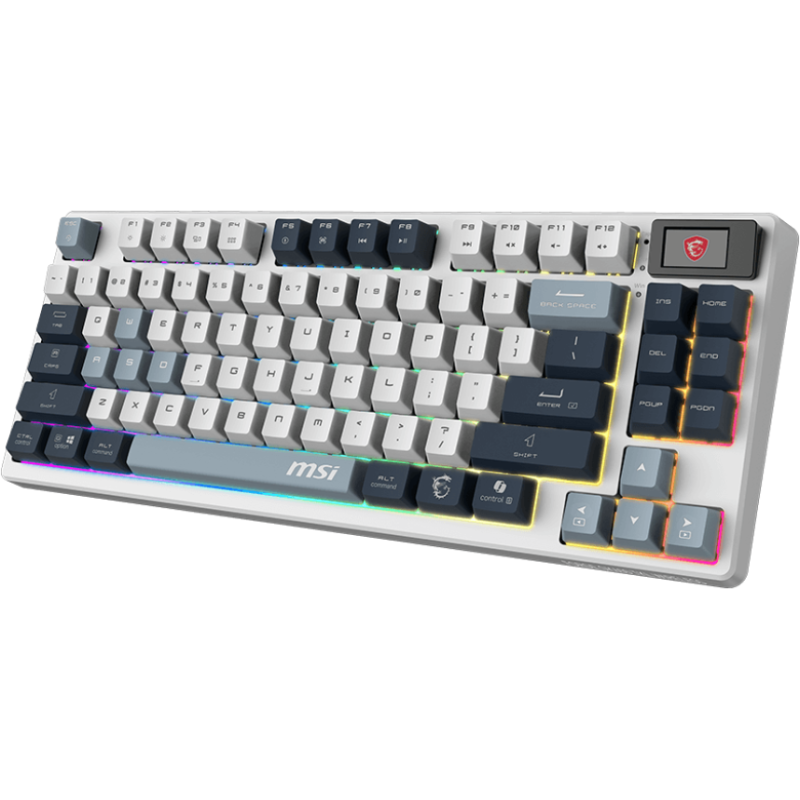 Клавиатура MSI FORGE GK600 TKL WIRELESS SKY (S11-43UAP01-HH9)
