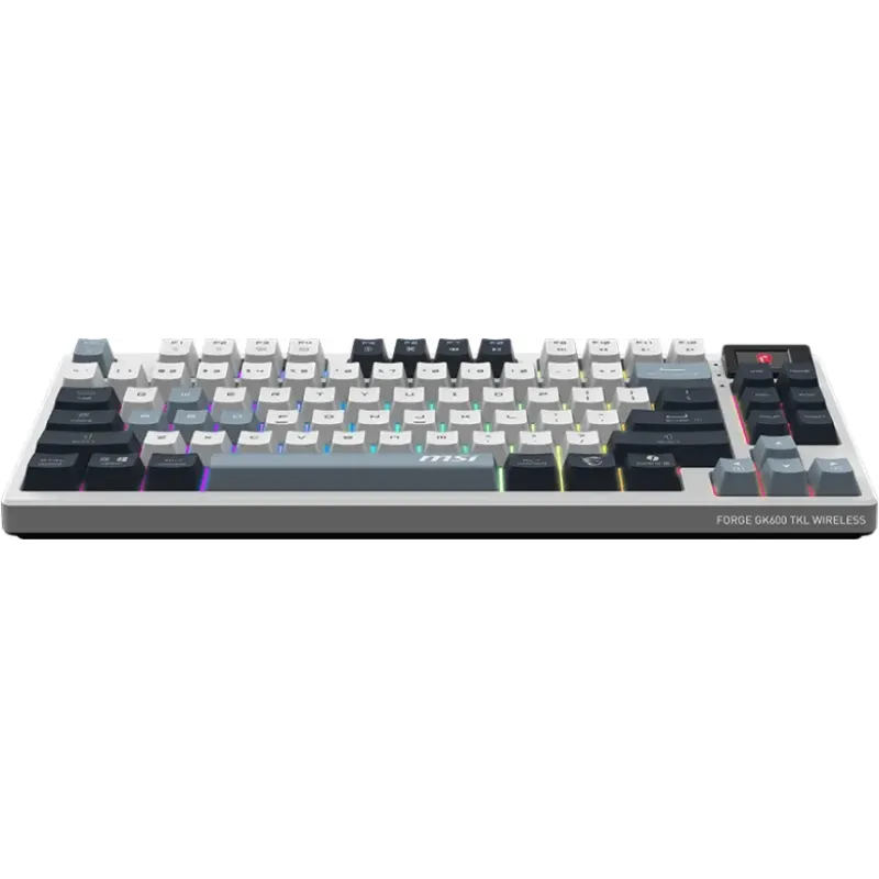 Клавіатура MSI FORGE GK600 TKL WIRELESS SKY (S11-43UAP01-HH9)