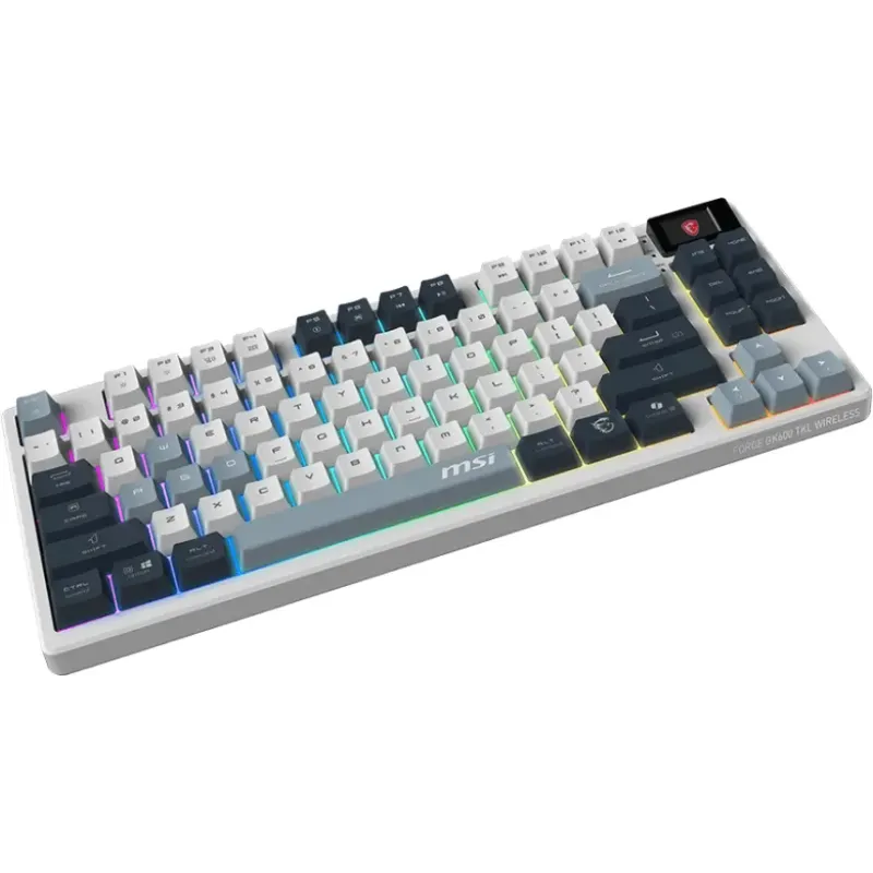 Клавіатура MSI FORGE GK600 TKL WIRELESS SKY (S11-43UAP01-HH9)