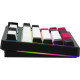 Lorgar KBP70TKLW Toxic Purple ENG WL/RT/USB Black/Red (LRG-KBP70TKLW-BK-US)