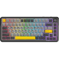 Ajazz AK820 Max Plus Black Grey Yellow (AK820MAX-DD-BGY)