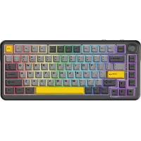 Клавиатура Ajazz AK820 Max Plus Black Grey Yellow (AK820MAX-DD-BGY)