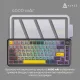 Клавиатура Ajazz AK820 Max Plus Black Grey Yellow (AK820MAX-DD-BGY)