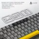 Клавиатура Ajazz AK820 Max Plus Black Grey Yellow (AK820MAX-DD-BGY)