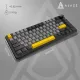 Клавиатура Ajazz AK820 Max Plus Black Grey Yellow (AK820MAX-DD-BGY)