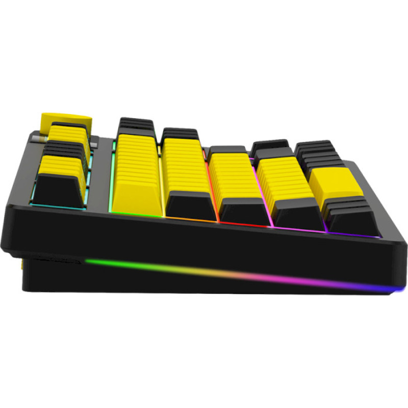 Lorgar KBP70TKLW Toxic Purple ENG WL/RT/USB Black/Yellow (LRG-KBP70TKLW-YL-US)