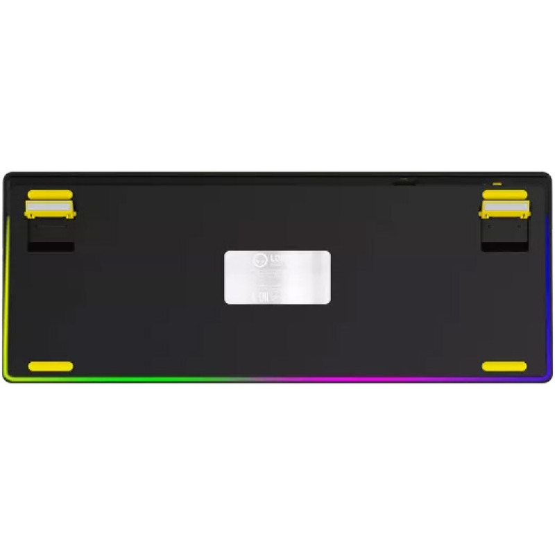 Lorgar KBP70TKLW Toxic Purple ENG WL/RT/USB Black/Yellow (LRG-KBP70TKLW-YL-US)