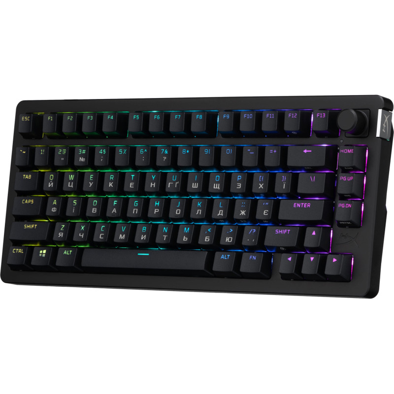 Клавіатура HyperX Alloy Rise 75 Black (91Y91AA)