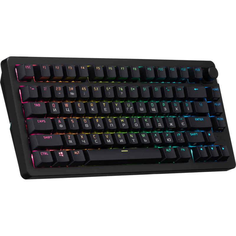 Клавіатура HyperX Alloy Rise 75 Black (91Y91AA)