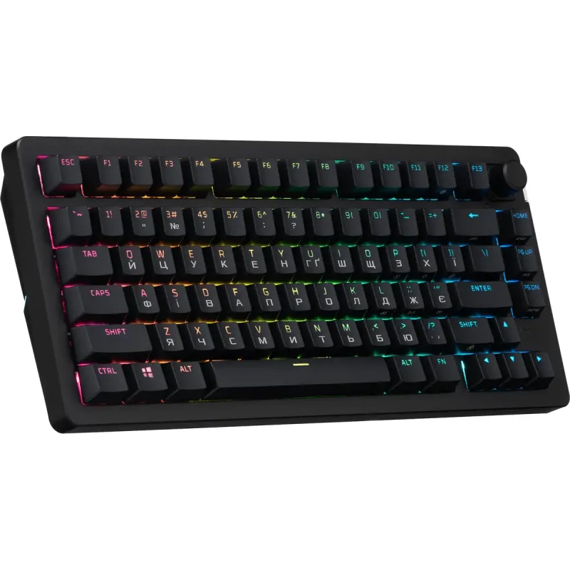 Клавіатура HyperX Alloy Rise 75 Black (91Y91AA)