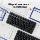 Клавіатура HyperX Alloy Rise 75 Black (91Y91AA)