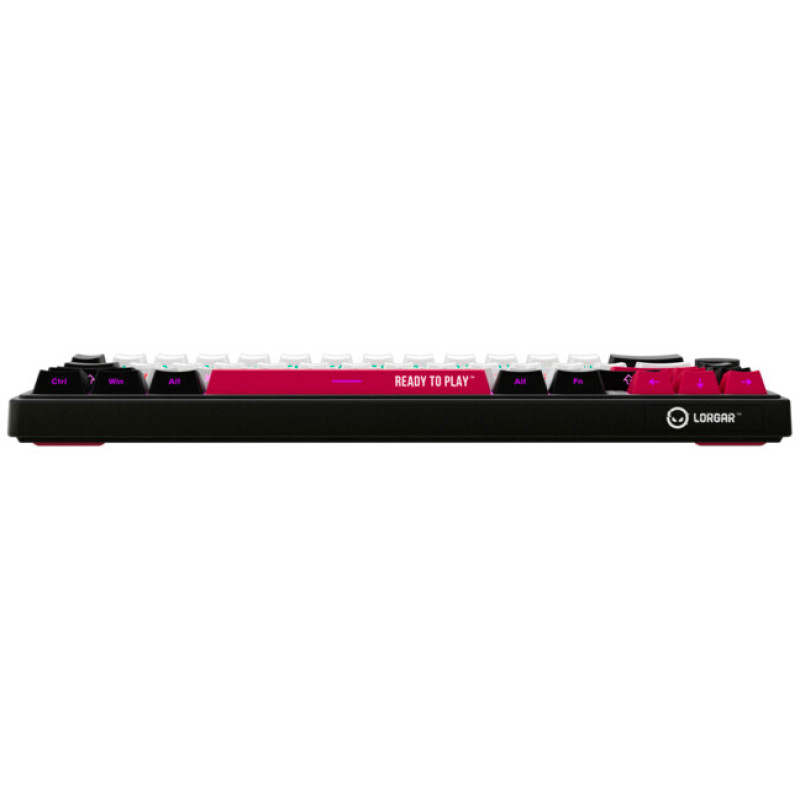 Lorgar KBP70MW Black-Red (LRG-KBP70MW-BK-US)