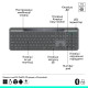 Клавиатура Logitech Slim Solar+ for Business Wireless/Bluetooth Graphite (920-013779)
