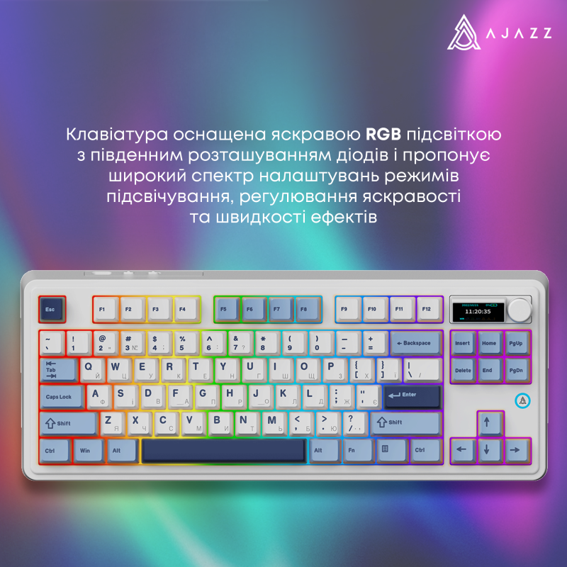 Ajazz AK870-MU-BWD
