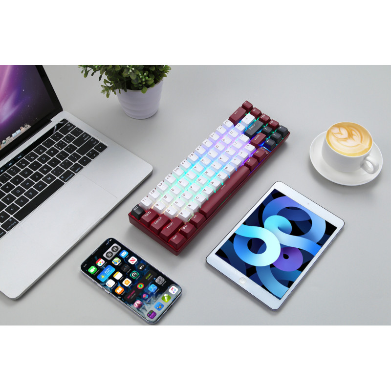 Клавіатура Motospeed BK67 Longhua Red Red (mtbk67rmr)