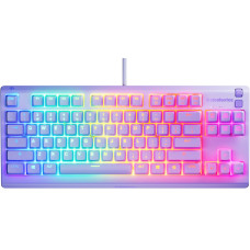 Клавиатура SteelSeries Apex 3 TKL UA Lavender (64940)