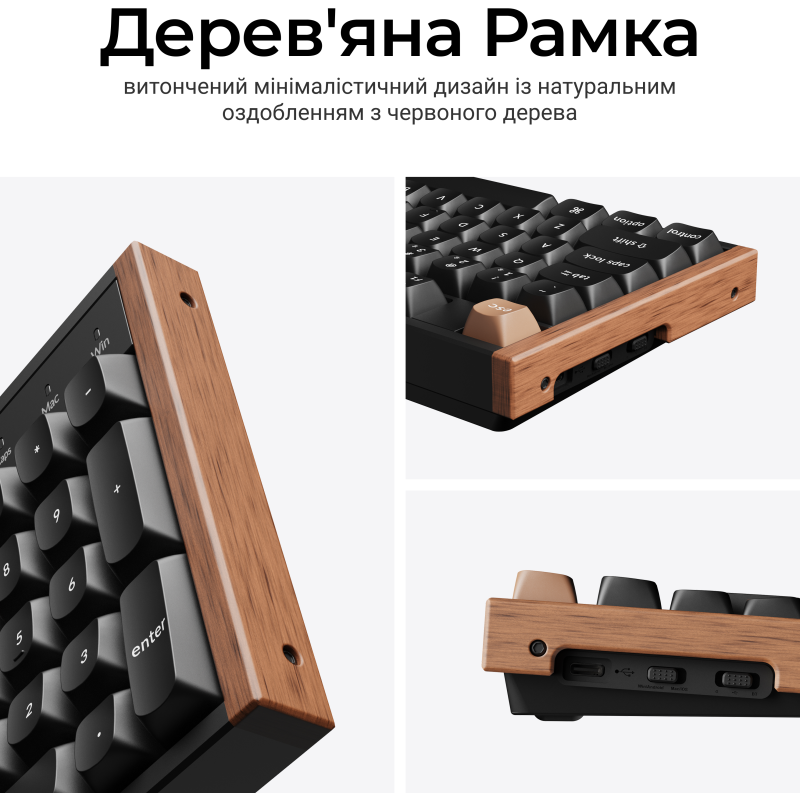 Клавиатура Keychron K10 HE Magnetic Switch Black RGB (K10H-F1-UA)