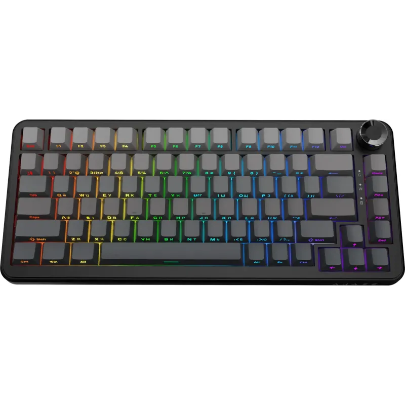 Клавиатура Ajazz AK820 MAX PLUS White Birch Switch Black Gradient (AK820-MAX-WB-S-G)