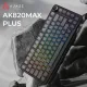 Клавиатура Ajazz AK820 MAX PLUS White Birch Switch Black Gradient (AK820-MAX-WB-S-G)
