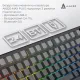 Клавиатура Ajazz AK820 MAX PLUS White Birch Switch Black Gradient (AK820-MAX-WB-S-G)