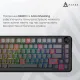 Клавиатура Ajazz AK820 MAX PLUS White Birch Switch Black Gradient (AK820-MAX-WB-S-G)