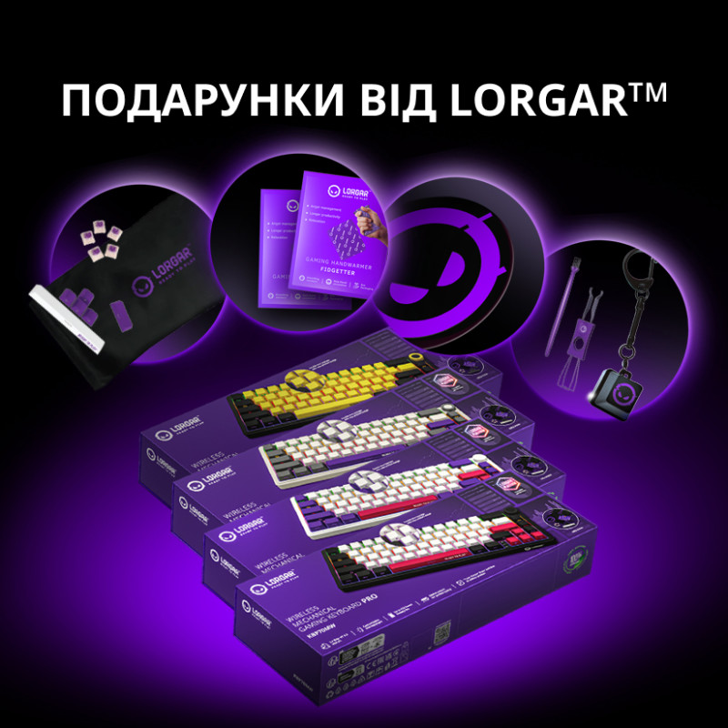 Lorgar KBP70MW Yellow (LRG-KBP70MW-YL-US)