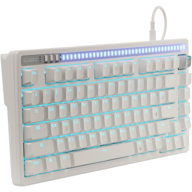 Клавиатура Bloody AT75 (White)
