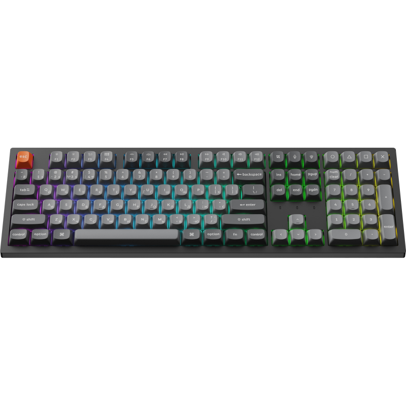 Клавиатура Keychron K10 Max Keychron Super Banana Switch Black RGB (K10M-H4-UA)