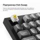 Клавиатура Keychron K10 Max Keychron Super Banana Switch Black RGB (K10M-H4-UA)