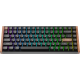 Клавіатура Keychron K2HE Gateron Double-Rail Magnetic Nebula QMK RGB Black (K2H-F1-UA)