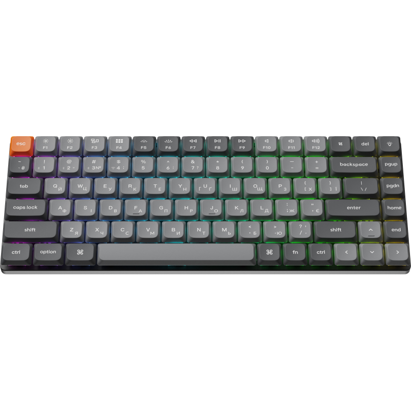 Клавіатура Keychron K3 Max 84 Key Gateron MX 2.0 Brown (K3M-H3-UA)